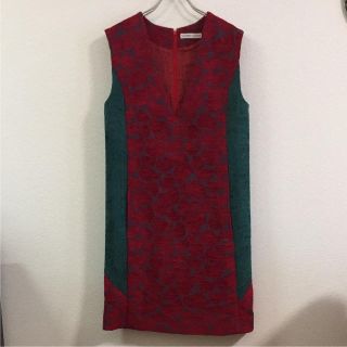 ツモリチサト(TSUMORI CHISATO)のコニー様専用☆ツモリチサト ゴブラン織り 猫柄ワンピース♡(ひざ丈ワンピース)