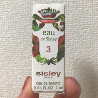 シスレー(Sisley)のオードゥ  シスレー No.3 香水 サンプル(香水(女性用))