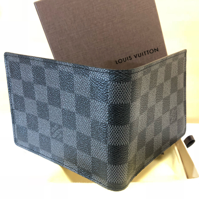 LOUIS VUITTON(ルイヴィトン)のCREA様専用 ルイヴィトン ダミエ グラフィット フロリン 二つ折り 財布 メンズのファッション小物(折り財布)の商品写真