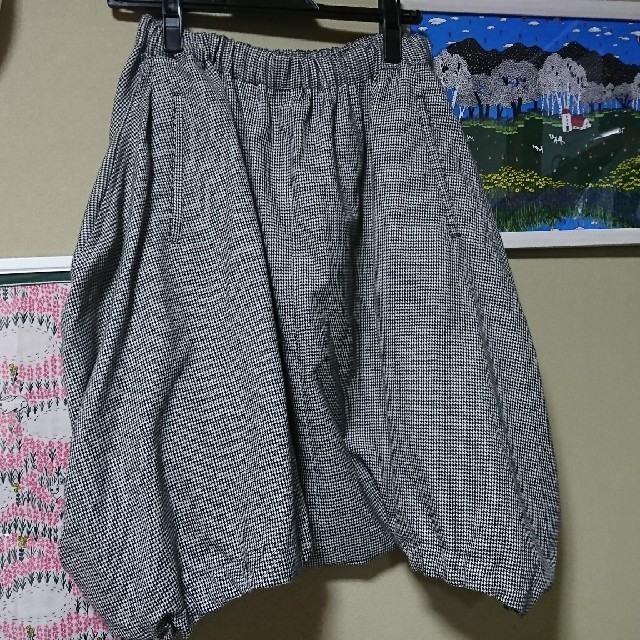 高級な 2012aw コムコム 千鳥格子 ウール ショートパンツ