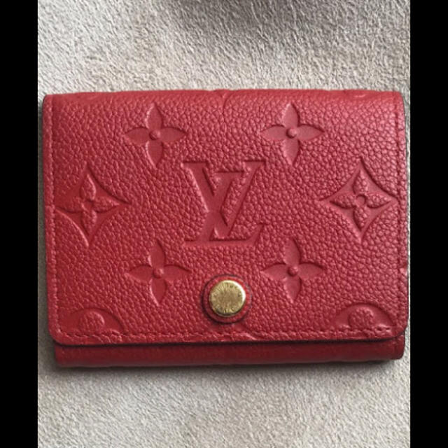 LOUIS VUITTON - Louis Vuitton モノグラム・アンプラント 名刺入れ