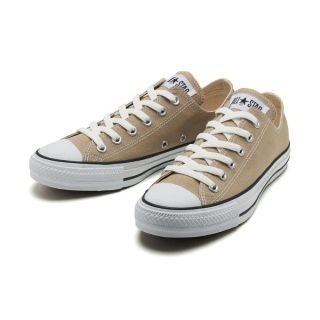 コンバース(CONVERSE)の新品未使用 コンバース ベージュ 25.5センチ(スニーカー)