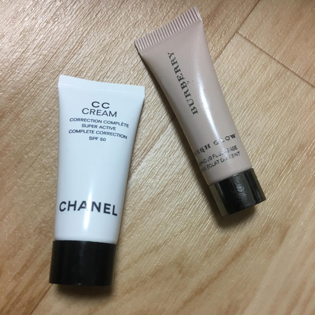 CHANEL(シャネル)のシャネルバーバリー下地セット コスメ/美容のベースメイク/化粧品(化粧下地)の商品写真