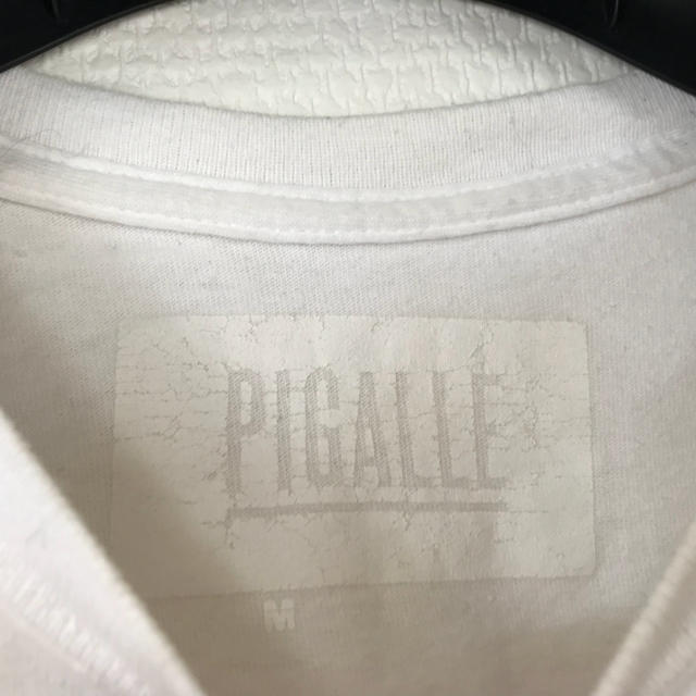 PIGALLE(ピガール)のPIGALLE白Tシャツ ロゴTシャツ メンズのトップス(Tシャツ/カットソー(半袖/袖なし))の商品写真