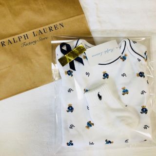 ラルフローレン(Ralph Lauren)の定価半額以下！組み合わせ自由ラルフギフトセット☆80出産祝いにも(ロンパース)