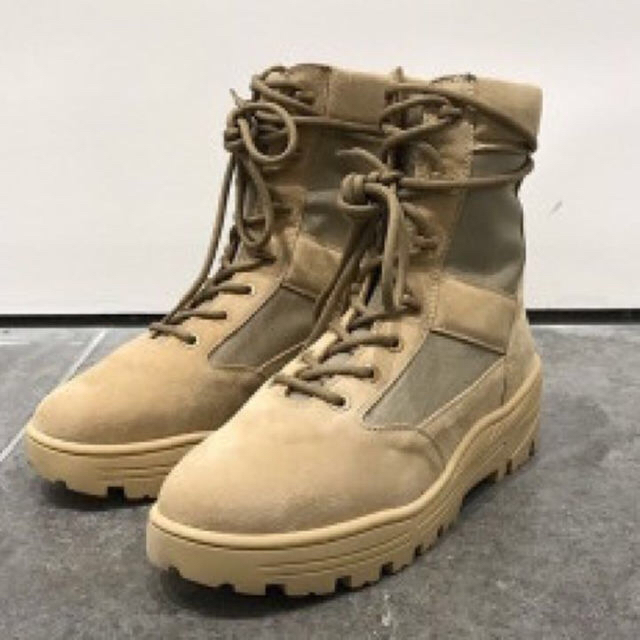 yeezy season4 ミリタリーブーツ ブラウン 43 状態良好