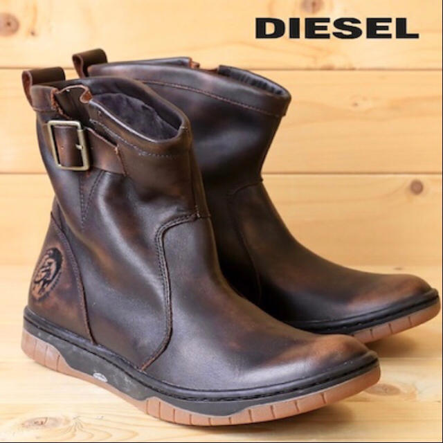 DIESEL - 【ディーゼル】メンズ ショートブーツ 本革 ヴィンテージ加工 アウトレット品の通販 by うさるる｜ディーゼルならラクマ