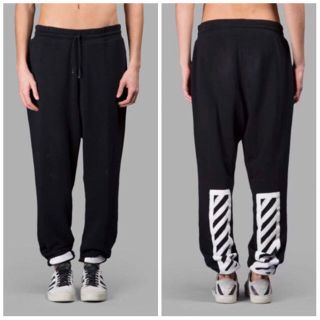 シュプリーム(Supreme)のOFF WHITE Brushed-Stripes Sweatpants(その他)