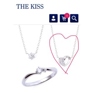 ザキッス(THE KISS)の【新品未使用】THE KISS ネックレス(ネックレス)