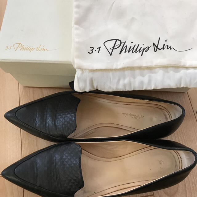 3.1 Phillip Lim(スリーワンフィリップリム)の限定値下げ！美品 3.1フィリップリム★フラットシューズ 39サイズ レディースの靴/シューズ(バレエシューズ)の商品写真