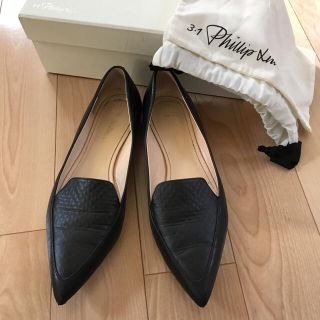 スリーワンフィリップリム(3.1 Phillip Lim)の限定値下げ！美品 3.1フィリップリム★フラットシューズ 39サイズ(バレエシューズ)