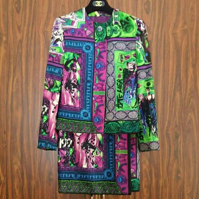 値下げ】 Gianni Versace - GIANNI VERSACE Pop Art スーツ スーツ