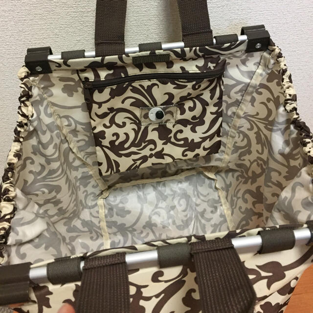 LeSportsac(レスポートサック)の美品  ライゼンタール reisenthel 茶色ショッピングエコバッグ レディースのバッグ(エコバッグ)の商品写真