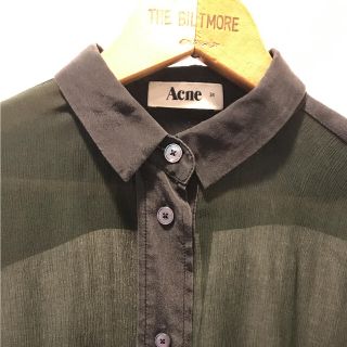 アクネ(ACNE)のきょん様 ACNE ビッグシルエットシャツ 34(シャツ/ブラウス(長袖/七分))