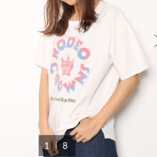 ロデオクラウンズワイドボウル(RODEO CROWNS WIDE BOWL)の【美品】ロデオクラウンズ　ロデオツアーTシャツ(Tシャツ(半袖/袖なし))