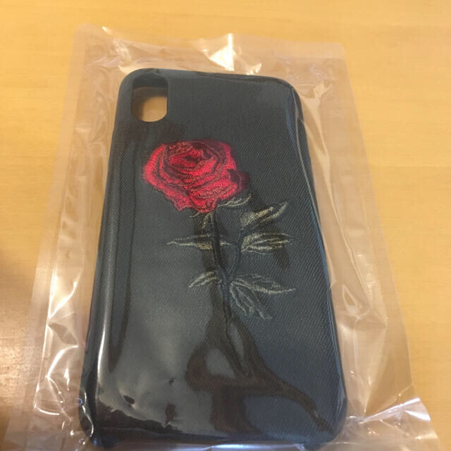 セール中 Iphone X ケース薔薇 刺繍 オシャレ可愛いカバー 黒 の通販 By おと S Shop ラクマ