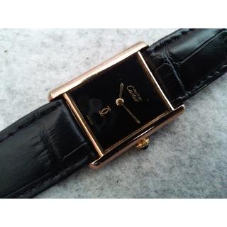 カルティエ(Cartier)のCartier/カルティエ マストタンク 925 ARGENT 手巻き(腕時計)