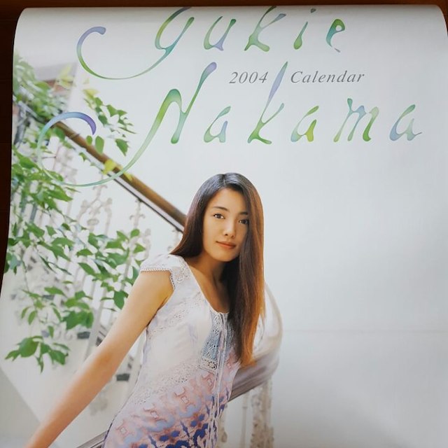 仲間由紀恵 2004年 カレンダー JA共済　非売品 エンタメ/ホビーのタレントグッズ(お笑い芸人)の商品写真