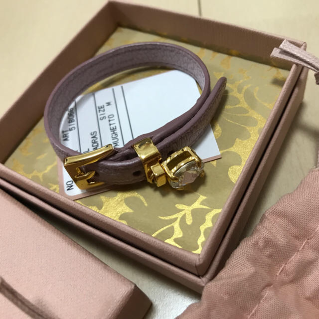 miumiu(ミュウミュウ)のmiumiu ブレスレット レディースのアクセサリー(ブレスレット/バングル)の商品写真