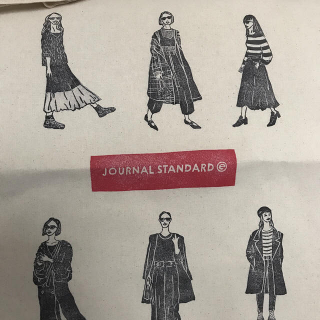 JOURNAL STANDARD(ジャーナルスタンダード)のジャーナルスタンダード 布トートバック 非売品 レディースのバッグ(トートバッグ)の商品写真