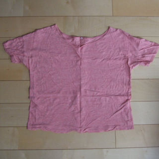 ムジルシリョウヒン(MUJI (無印良品))の無印良品　重ねて着るTシャツ　杢ピンク　Mサイズ(その他)