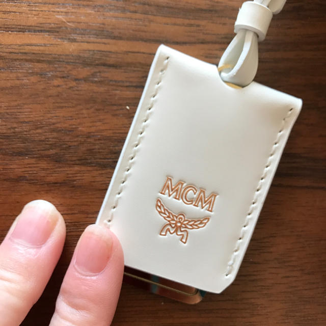 MCM - MCM ショルダーバッグ ホワイト 希少の通販 by shop|エムシー