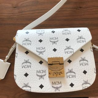 MCM 希少 ハンドバッグ ホワイト-