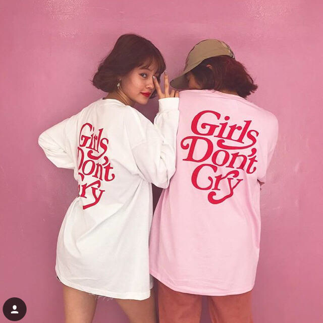 L】Girls Don't Cry Tシャツ ロンT 希少 verdy - Tシャツ/カットソー ...