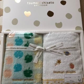 ツモリチサト(TSUMORI CHISATO)のハンドタオル2枚組(ハンカチ)