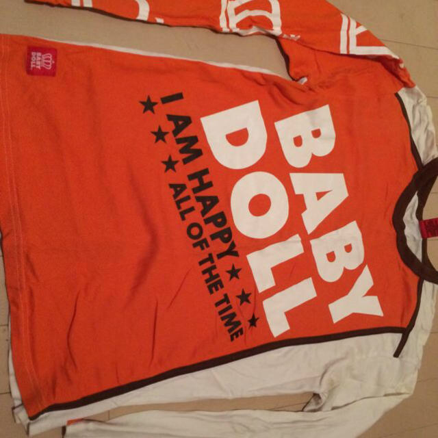 BABYDOLL(ベビードール)のBABYDOLLロングTシャツ レディースのトップス(Tシャツ(長袖/七分))の商品写真