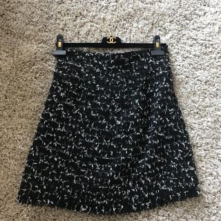 シャネル(CHANEL)のシャネル ツイードスカート(ミニスカート)