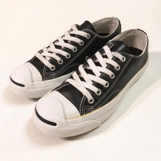 コンバース(CONVERSE)の美品24converse コンバース レザー ジャックパーセル T205(スニーカー)