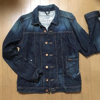 ディーゼル(DIESEL)の大幅値下げ！ディーゼル デニムジャケット ペンキ加工(Gジャン/デニムジャケット)