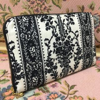 ゆんちょび様専用です♡ハンドメイド ボタニカル柄ラウンド財布(財布)