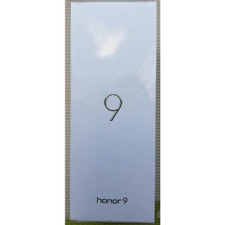 新品未開封HUAWEI　honor9 サファイアブルー SIMフリー国内版(スマートフォン本体)