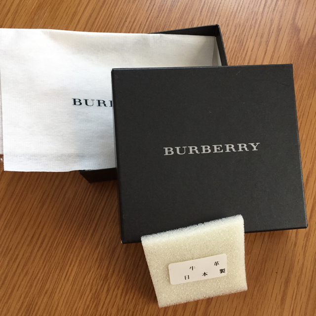 BURBERRY(バーバリー)のバーバリーの小銭入れ【日本製】 メンズのファッション小物(コインケース/小銭入れ)の商品写真