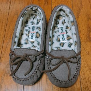 ミネトンカ(Minnetonka)のミネトンカ ボア 靴 モカシン(スリッポン/モカシン)