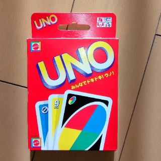 UNO　ウノ　カードゲーム　新品未使用(トランプ/UNO)