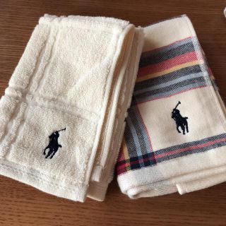 ラルフローレン(Ralph Lauren)のラルフローレン ハンドタオル 新品(ハンカチ)