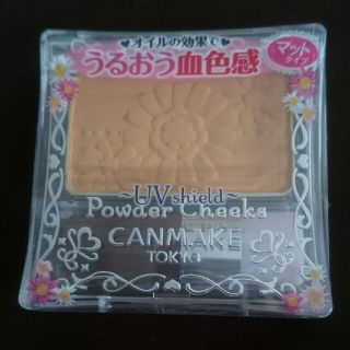 キャンメイク(CANMAKE)のキャンメイク/パウダーチークスPW40/ミモザイエロー(チーク)