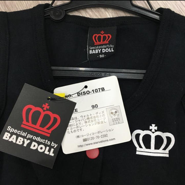 BABYDOLL(ベビードール)の新品タグ付き【BABY DOLL】ベビードール 女の子 ワンピース 90㎝ キッズ/ベビー/マタニティのキッズ服女の子用(90cm~)(ワンピース)の商品写真