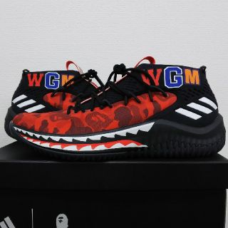 アベイシングエイプ(A BATHING APE)の最安値 即お支払い限定 BAPE × ADIDAS DAME4 27cm(スニーカー)