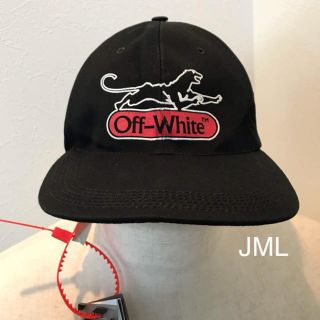 オフホワイト(OFF-WHITE)の極希少 OFF-WHITEモスクワ店舗限定  "ВРЕМЕННЫЙ" CAP(キャップ)