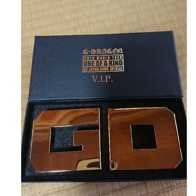 gdragonのVIP席お土産です。