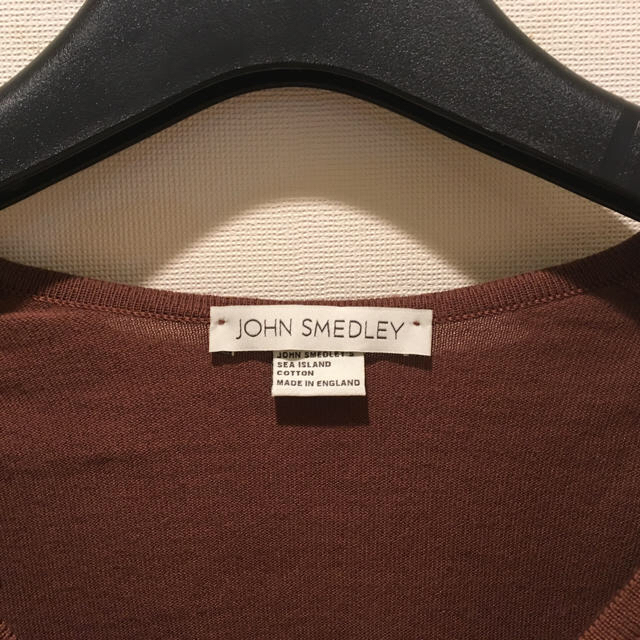 JOHN SMEDLEY(ジョンスメドレー)のJOHN SMEDLEYハイゲージニット(ブラウン) レディースのトップス(ニット/セーター)の商品写真