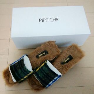 さっちゃん様専用＊お値下げ∗美品▪PIPPICHIC　ファー付きミュール(ミュール)