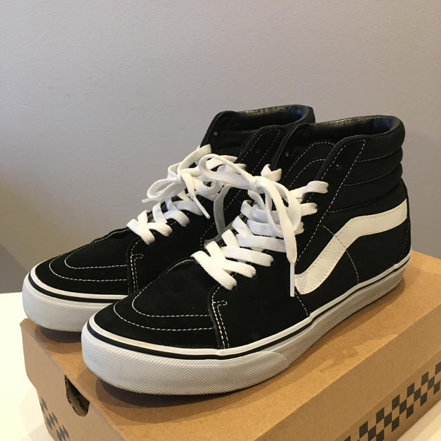 バンズスケートハイ sk8-Hi ブラック 25cm