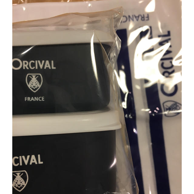 ORCIVAL(オーシバル)のオーシバル お弁当箱 インテリア/住まい/日用品のキッチン/食器(容器)の商品写真