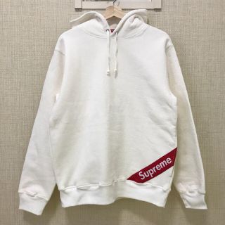 シュプリーム(Supreme)のSupreme 18SS Mサイズ コーナーラベル フードスウェットパーカー(パーカー)