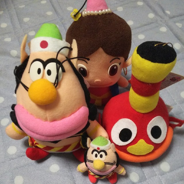 ハクション大魔王 アクビちゃん ぬいぐるみ5個の通販 by hanna ハクション大魔王 アクビちゃん ぬいぐるみ5個の通販 by hanna